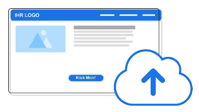 Illustration zum Website-Launch und SEO
